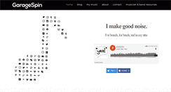 Desktop Screenshot of garagespin.com